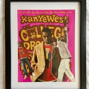 Kanye West Framed Collage